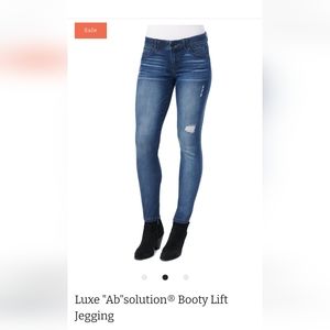 Democracy "Ab" solution Booty Lift Jegging size 14